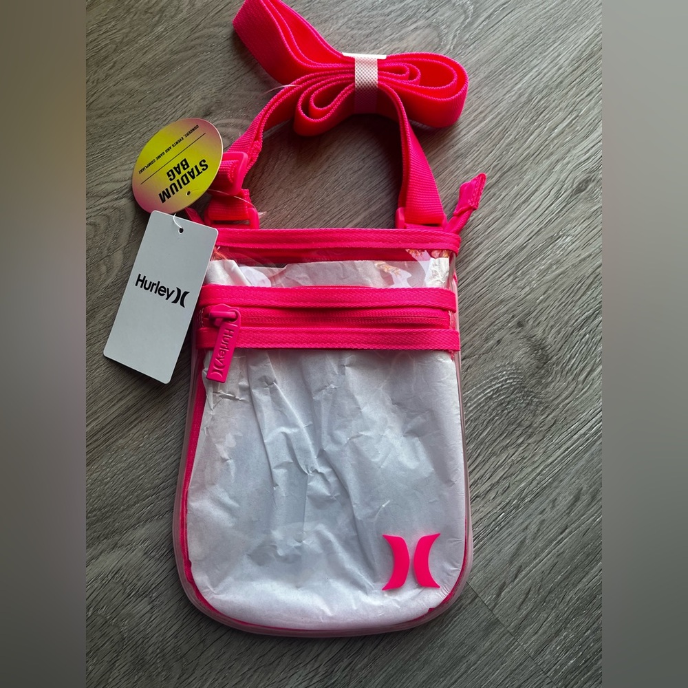 Hurley Clear Crossbody Purse